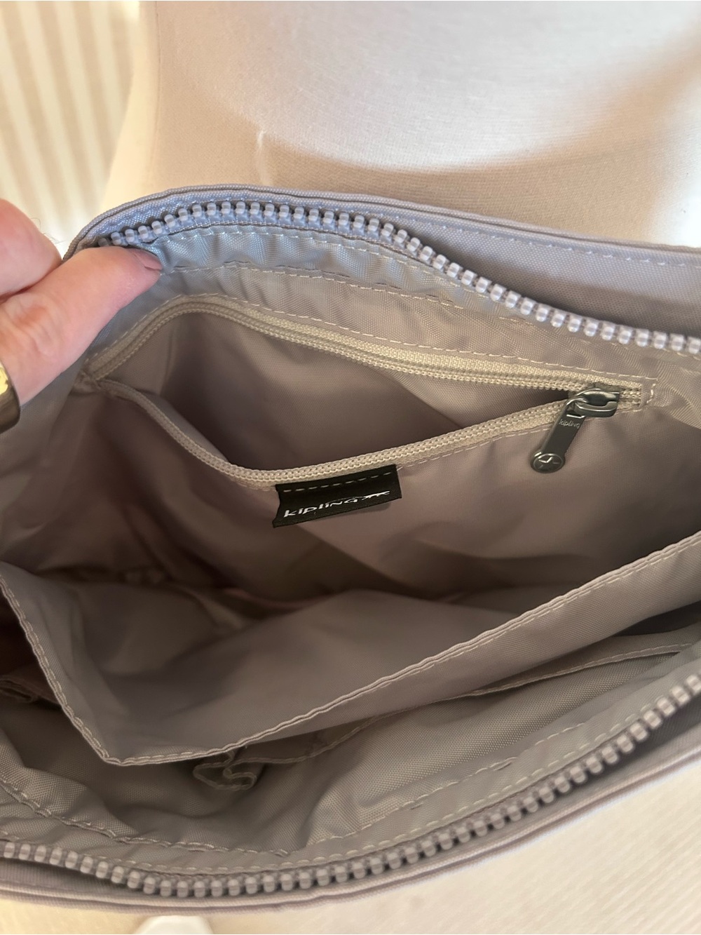 Kipling Syro Crossbody Bag Light Blue *Brand New* - Picture 8 of 13